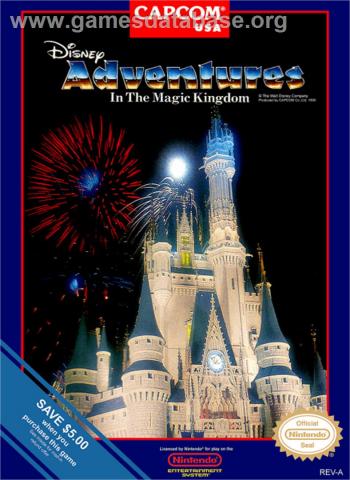 Cover Adventures in the Magic Kingdom for NES